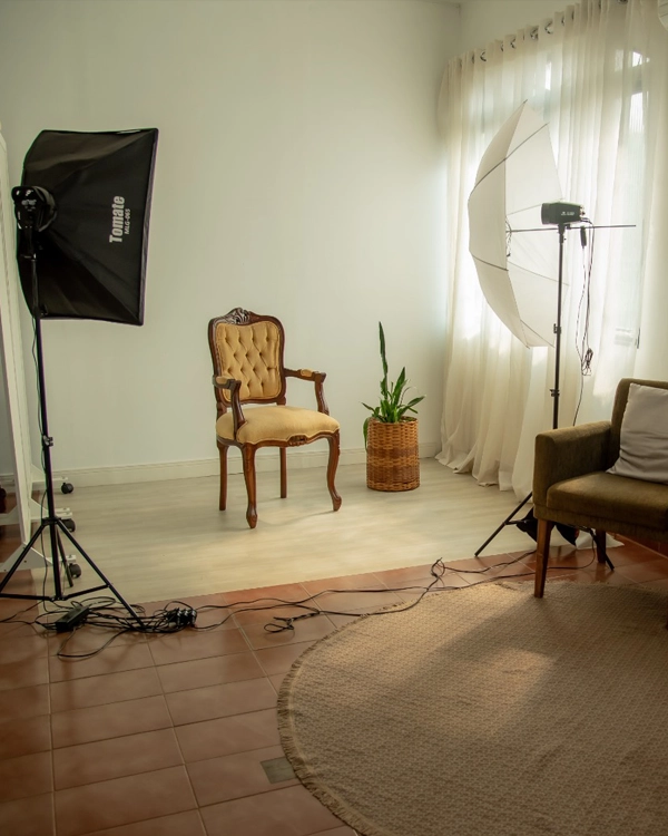 Bastidores do ensaio